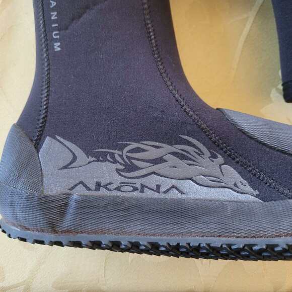 AKONA Titanium Scuba Diving Boots Mens Size 11 - Picture 3 of 5